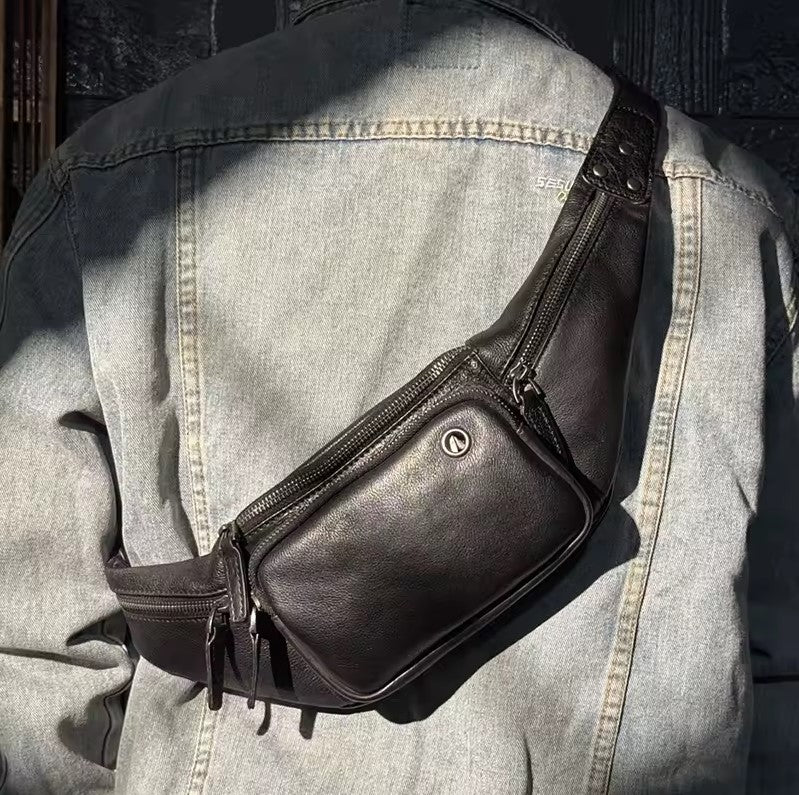 Mantime Leather Chestbag