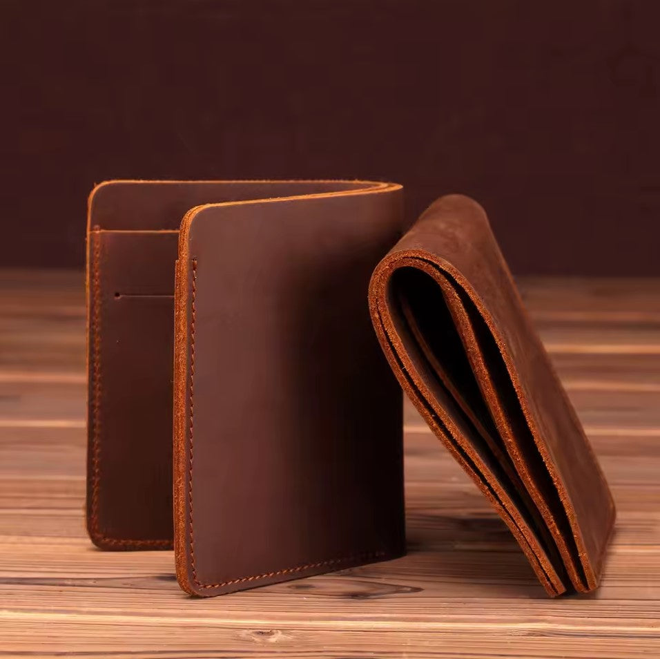 Crazy Horse Leather Wallet