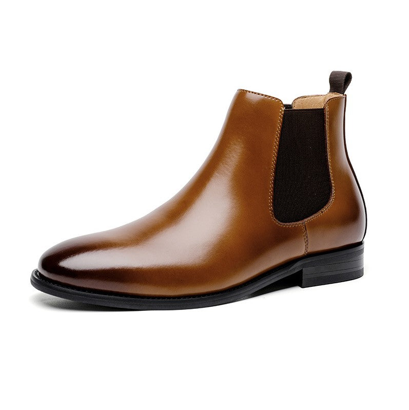 Prestige Leather Chelsea Boots
