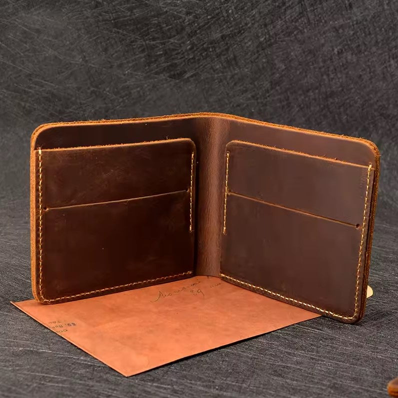 Crazy Horse Leather Wallet