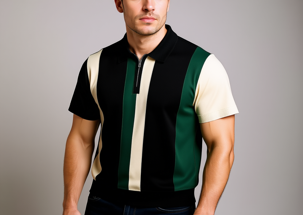 Druvell Fairway Stripe angle view, studio